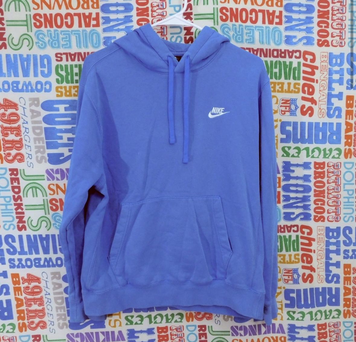 Blue Nike Pullover Hoodie