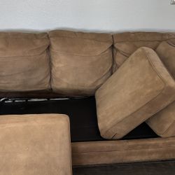 couch with bed 
