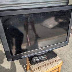 37-In RCA Flat Screen TV With Remote