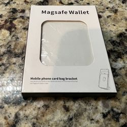 magsafe wallet mobile phone white card bag bracket