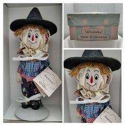 VINTAGE Madame Alexander 'Wizard Of Oz Collection ~ Scarecrow' w/Stand - In Box