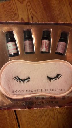 New essential oil sleep set $5