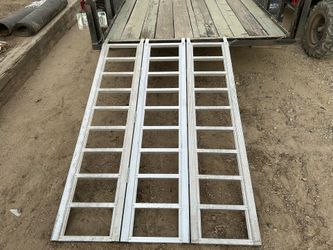 Tri Folding Aluminum Ramps