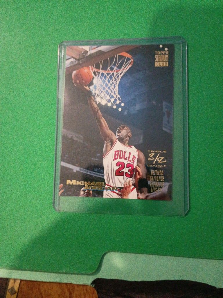 MICHAEL JORDAN  T/D CARD 