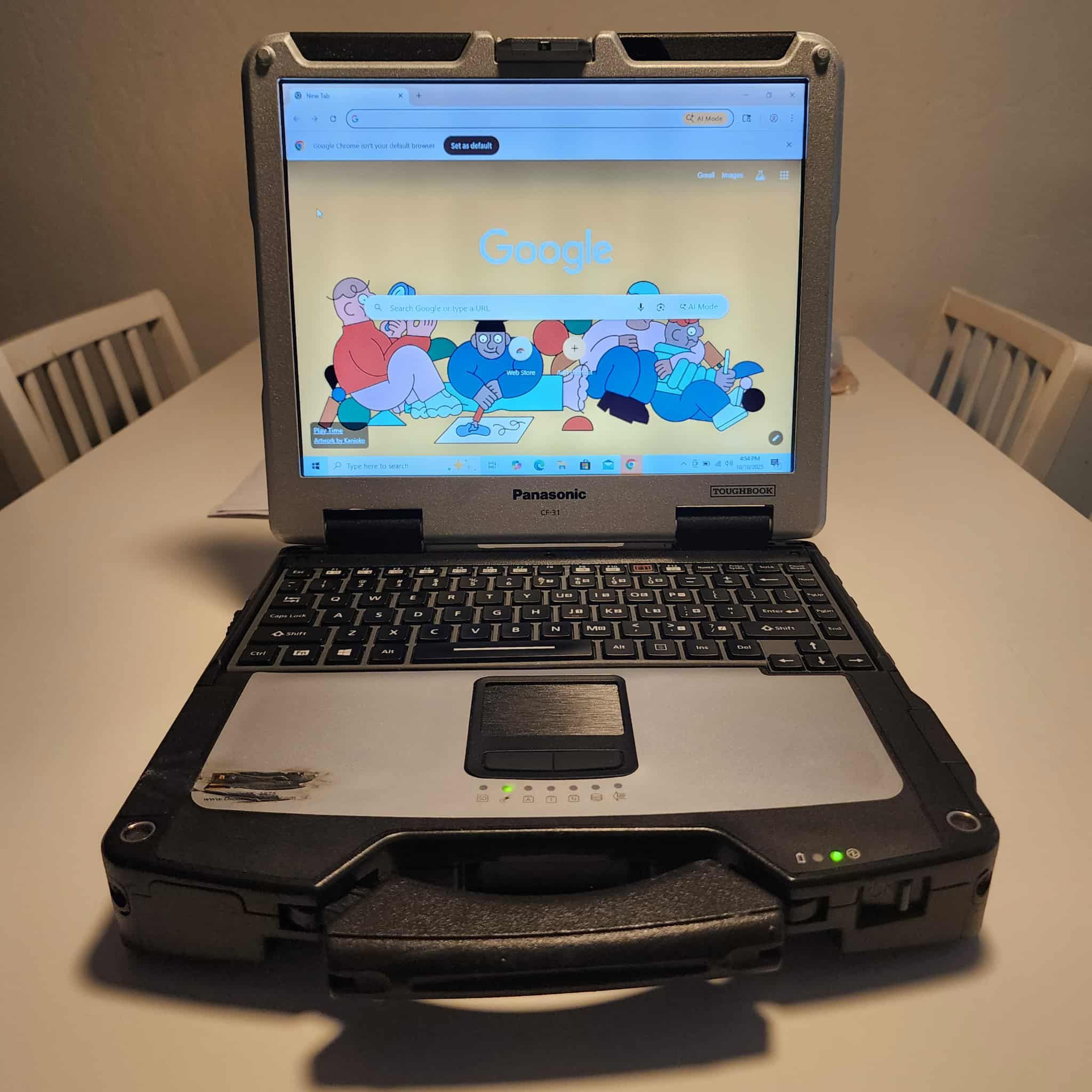 Toughbook laptop CF-31 MK5, 13.1"  Intel Core i5 5th Gen  Windows 10 Pro. Microsoft office installed.  8GB RAM  120GB SSD  ** NO TRADES ** cord is inc