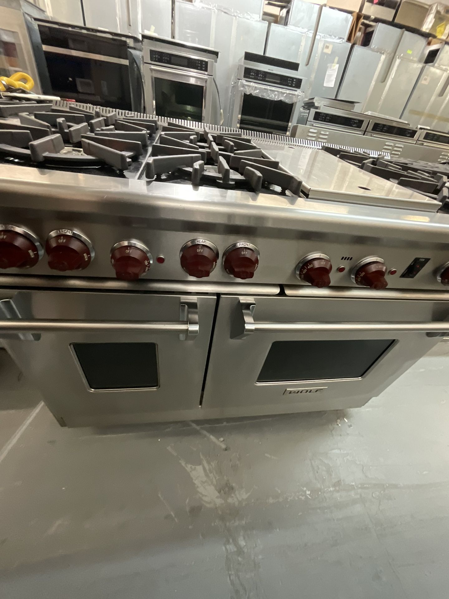 Wolf 48″ Professional Gas Range – Model R486G – Like New