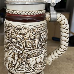 *RARE FIND Vintage Rare Stein Handcrafted in Brazil Exclusively for Avon 1980