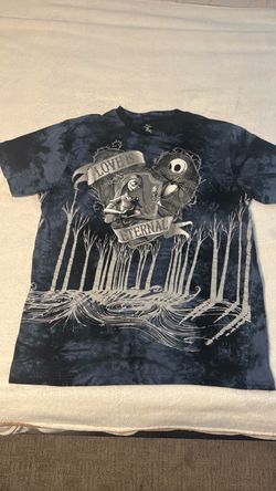 Nightmare Before Christmas Love is Eternal Disney T-Shirt L