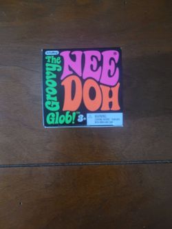 Needoh Orange Squish Toy - Brand New