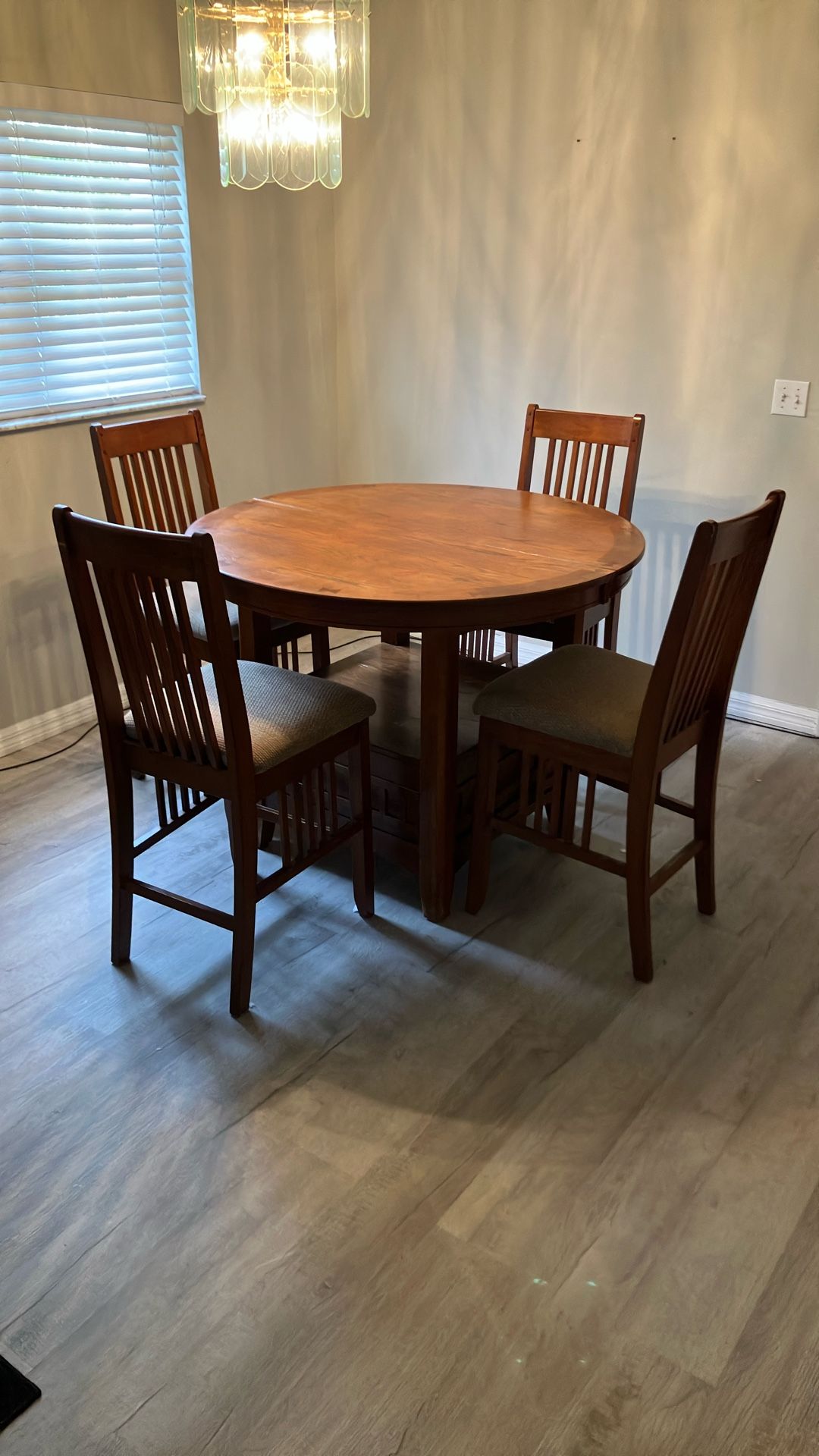 Expandable Wood Table Set (OBO)
