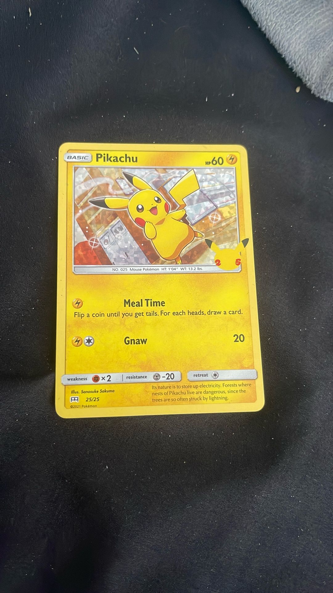 pikachu pokémon card