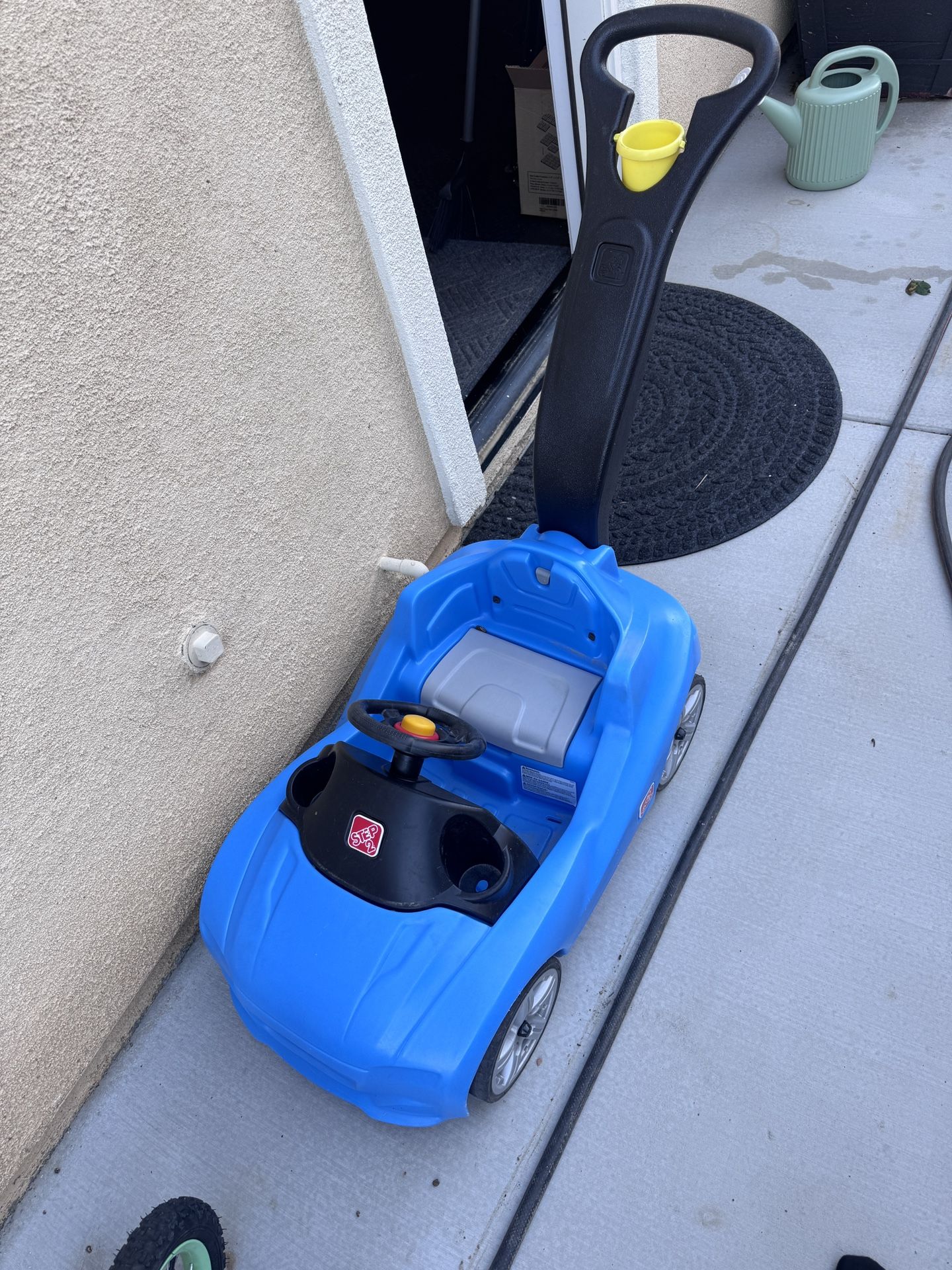 Little Tikes Blue Car Ride On