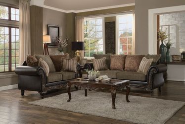 New 2pc set sofa and loveseat tax included free delivery