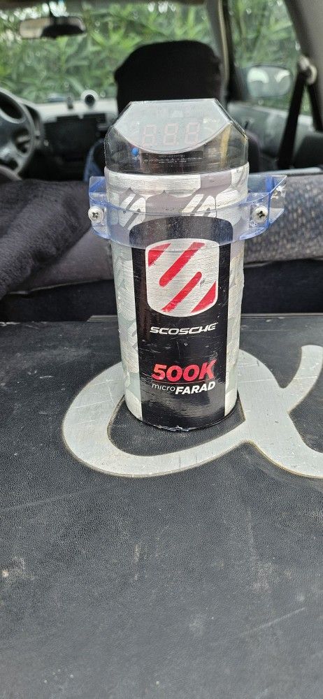 Scosche PSC.5 500K micro farad digital power capacitor