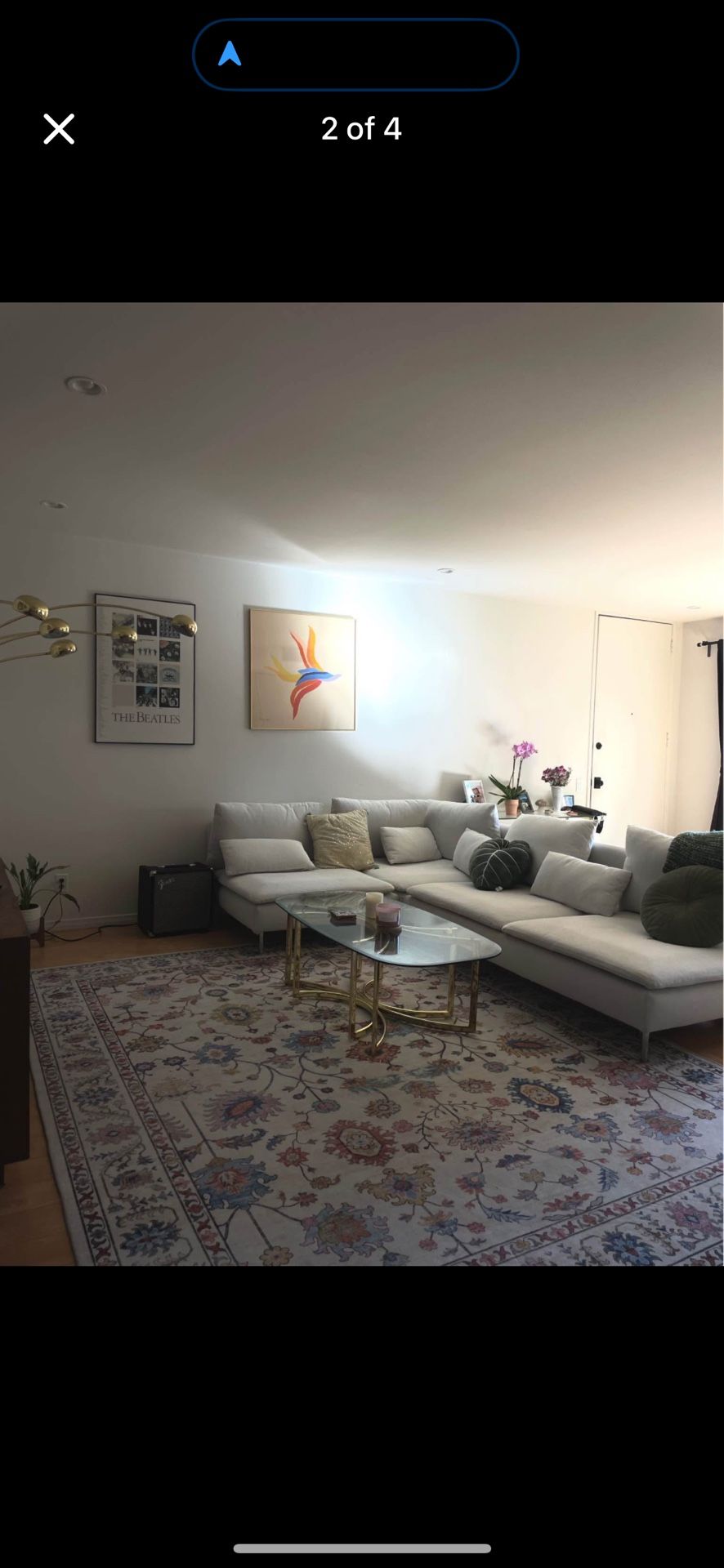 White IKEA Söderhamn Sectional