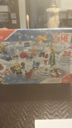MEGA BLOKS DESPICABLE ME MINIONS MOVIE 2015 ADVENT CALENDAR SET *NEW SEALED*