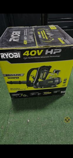 Ryobi backpack lead blower