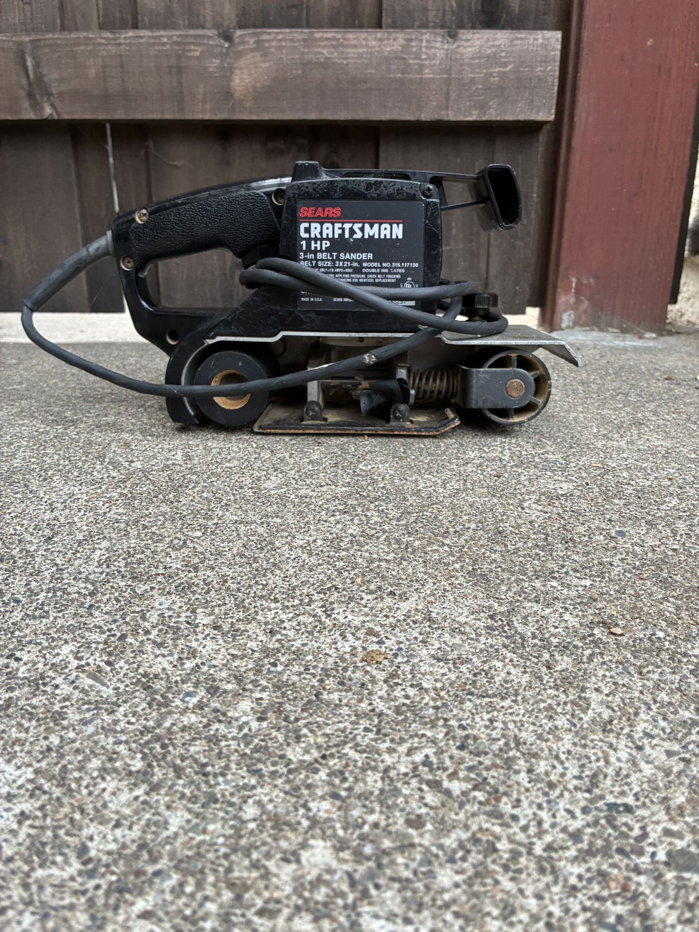 Craftsman 1hp Belt Sander