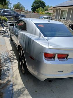 Chevrolet Camaro Silver Coupe