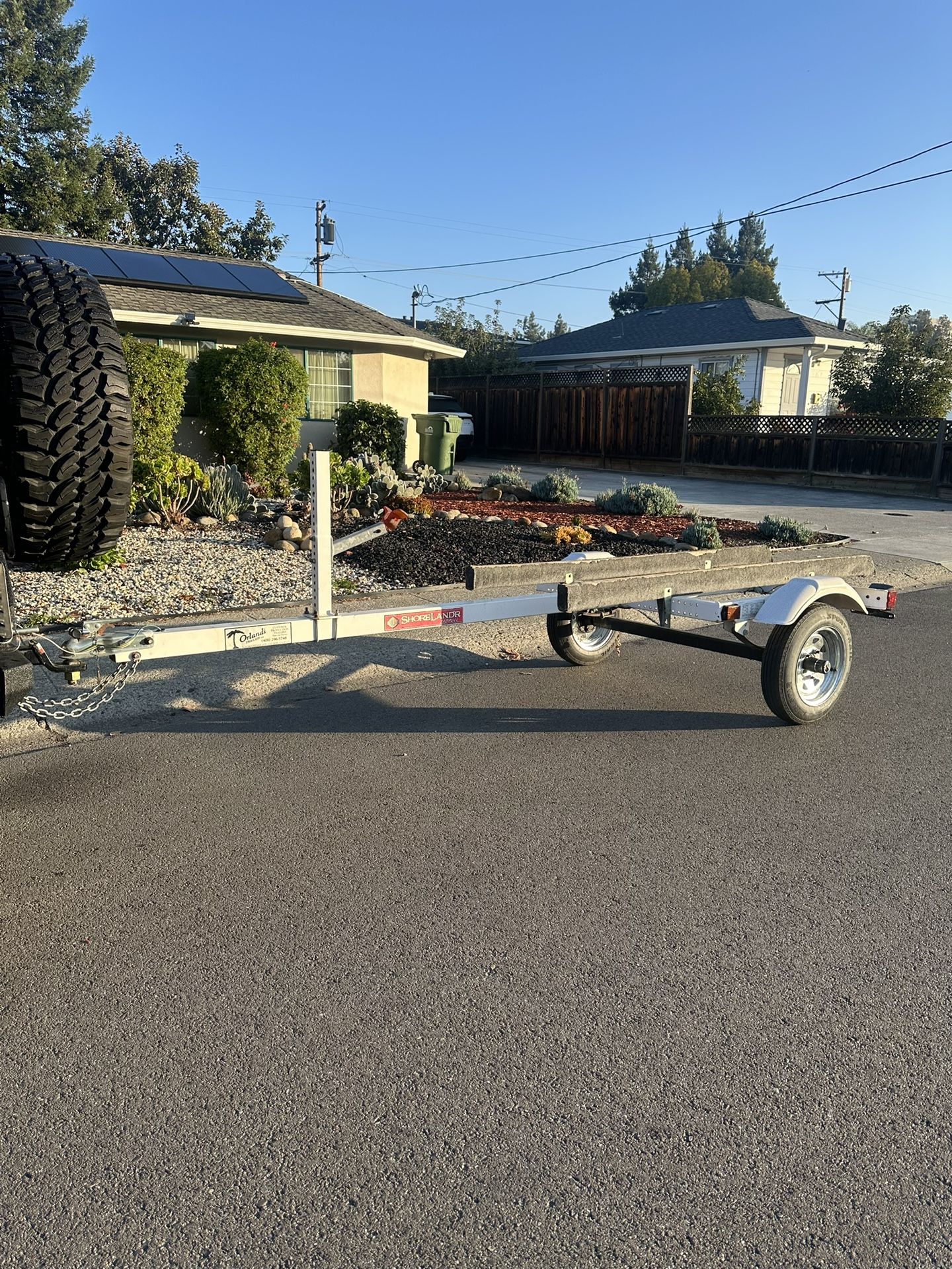 12’ Single Kayak/Jet Ski/Boat Trailer 