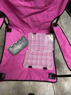 Tackle box and and slits