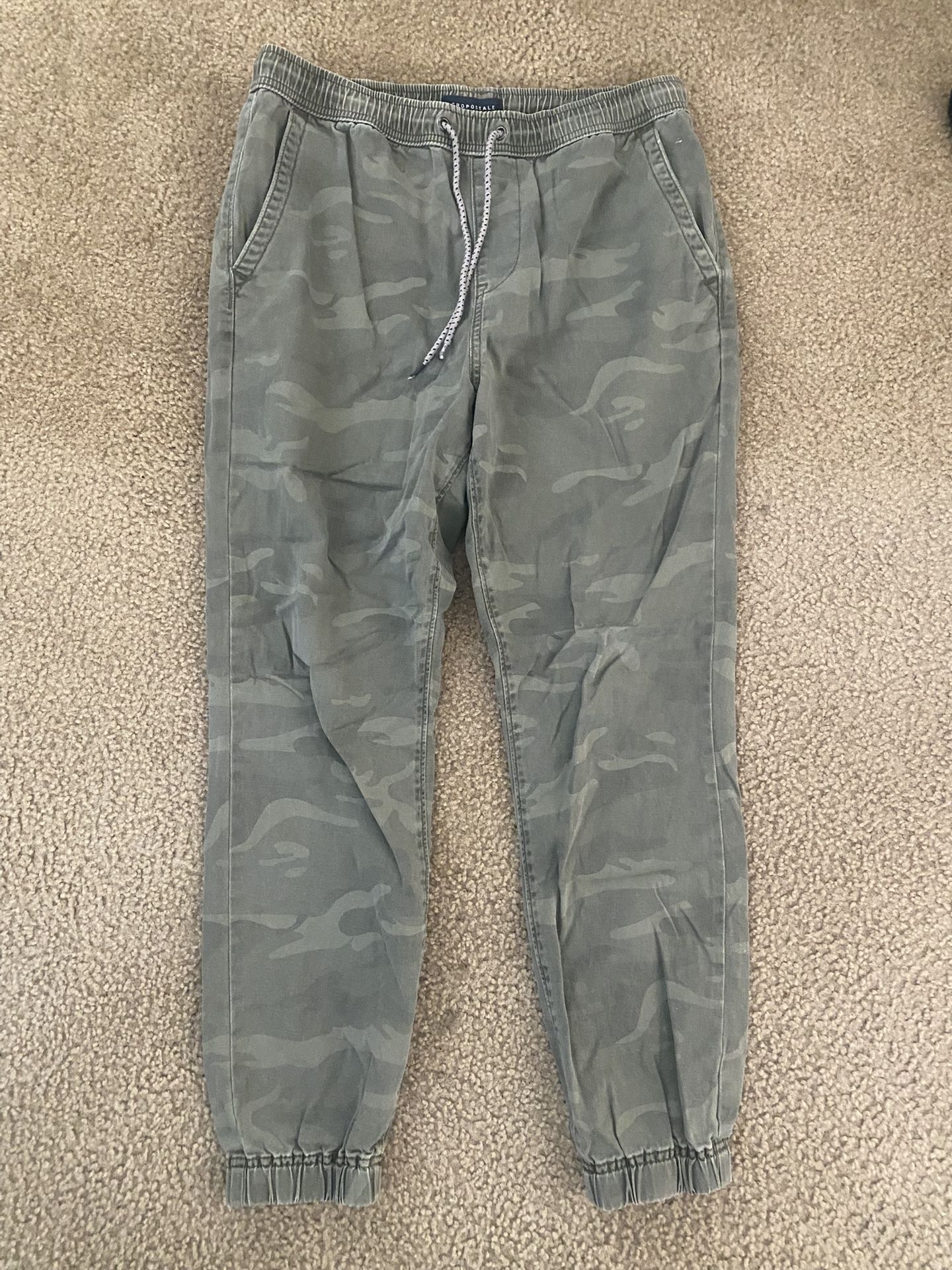 Aeropostale Jogger Jeans Size M Camo Pattern
