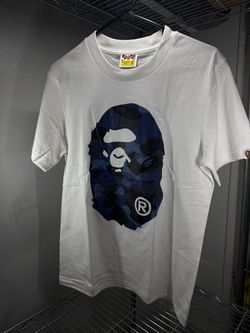 BAPE Blue Camo Ape Head T-Shirt