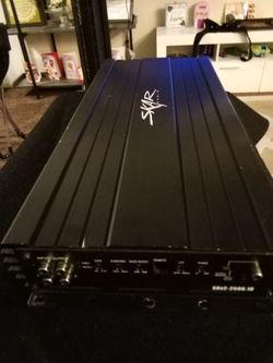 Skar skv2 2500.1 monoblock bass amp competition series