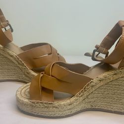 Stylish Tan Espadrille Wedge Sandals by Abound - Perfect for Summer!