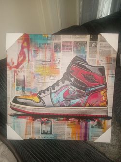 Jordan retro art picture