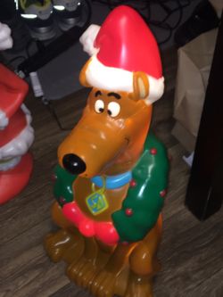 Christmas Scooby Doo Blow Mold