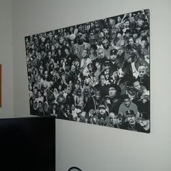 Rap Mogul Collage Canvas