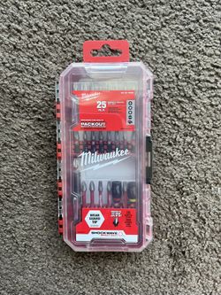 Milwaukee SHOCKWAVE Impact Duty Alloy Steel Screw Driver Bit Set (25-Piece)