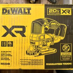 🔥 DEWALT 20V MAX XR Jig Saw – Brushless • LED Light • Bare Tool Only (DCS334B) – BRAND NEW! 🔥 💛 Tool Only — Brand New in Box! 💰 $140 or best offer