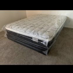 Full Size Pillow Top Mattress Set ‼️‼️‼️