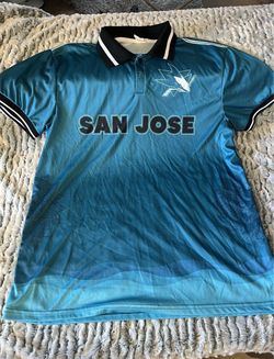 NHL San Jose sharks Cricket Shrisey Promo Jersey Size XL