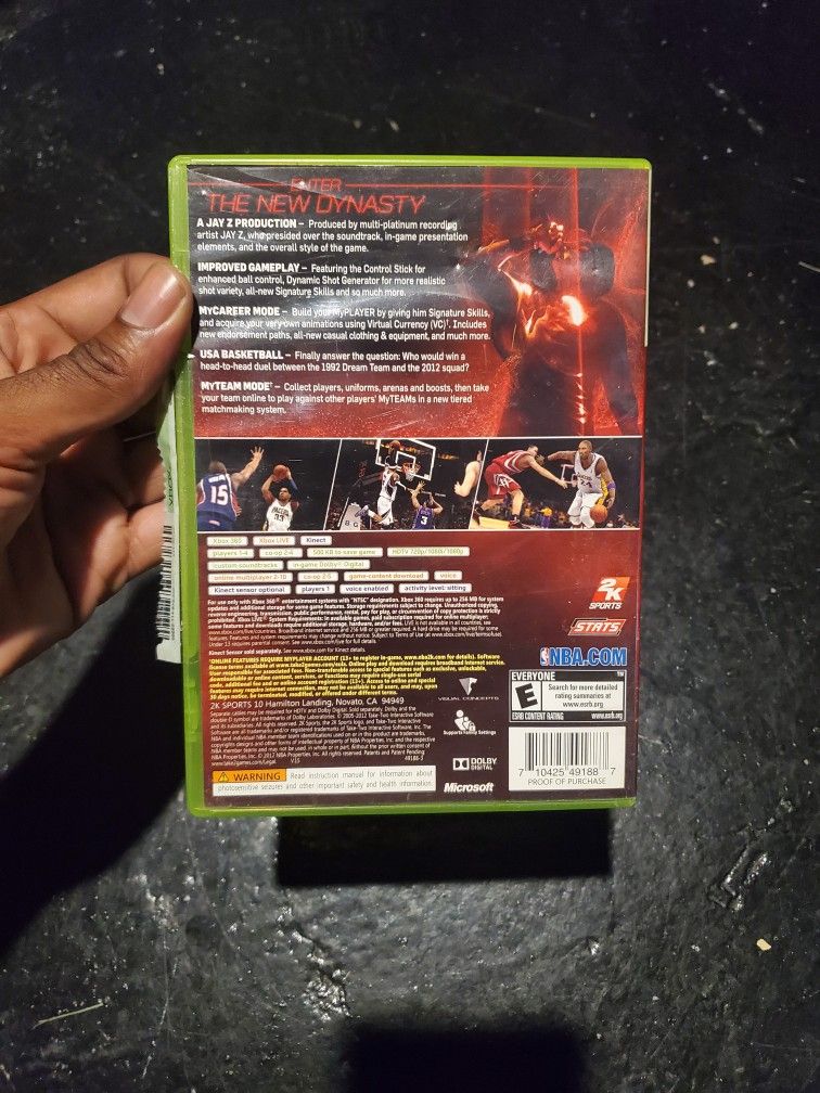 NBA 2K13 Video Game for Xbox 360