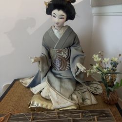Vintage Geisha Dolls from Okinawa, Japan 