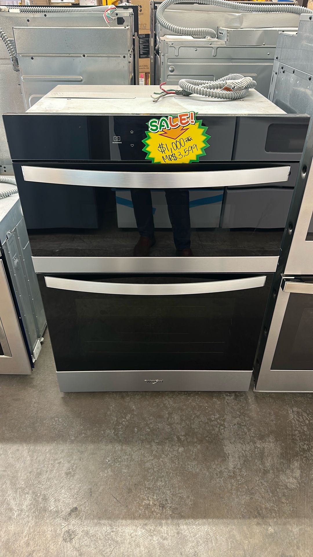 Microwave And Oven Combo Wall Mount