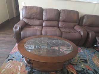 Sofa with coffee  table