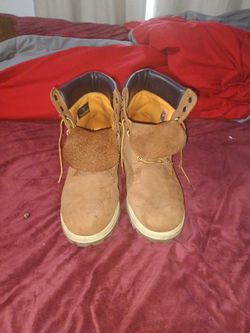 Timberland Wheat Nubuck Work Boots