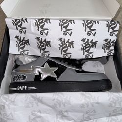 A Bathing Ape Bapesta’s Mf Doom Concept