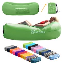 Inflatable Lounger - Green