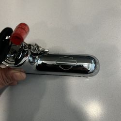Harley Davidson chrome bike lock
