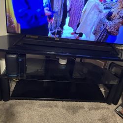 Glass Tv Stand 