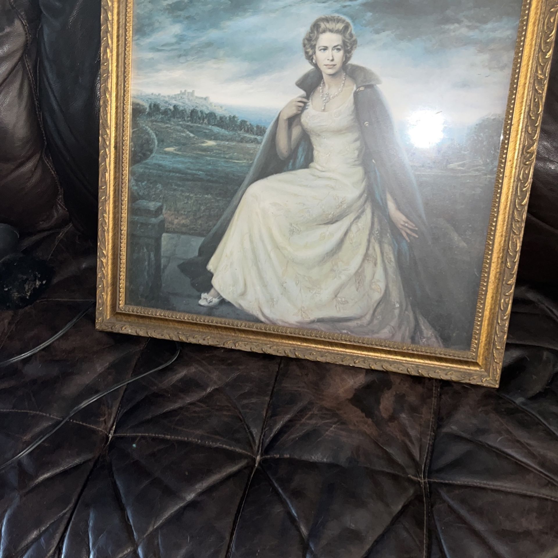 Queen Elizabeth Print Framed