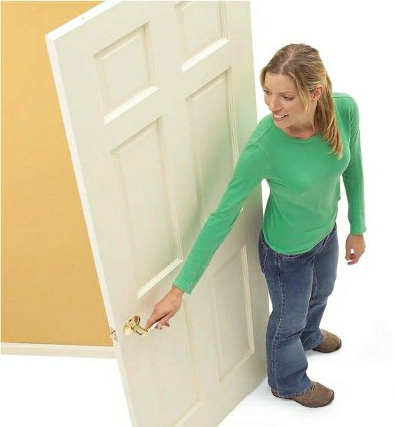 Various sizes of sturdy doors