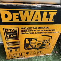 DeWalt 4000W Generator NEW IN/BOX