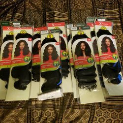 Outreach X-Pression Crochet Braid Deep Loop 14 "