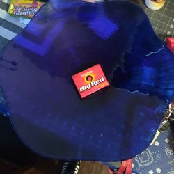 Vintage Extremely Rare Cobalt Blue Spiral Desert/Salad Dish